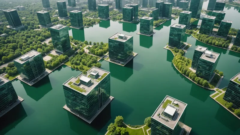 Abstract concept representing corporate nature-related financial disclosures